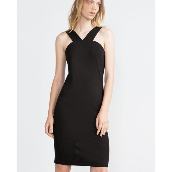 Zara Dresses & Skirts - Zara W&B Collection Little Black Halter Dress Zara Dresses & Skirts - Zara W&B Collection Little Black Halter Dress